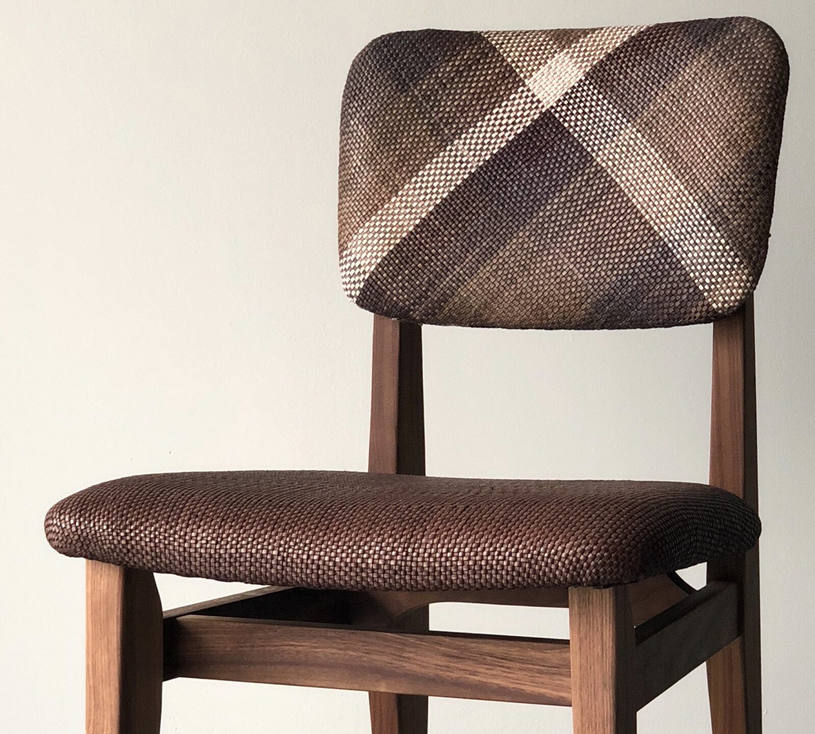 Argyle Storm Gubi Chair (front)