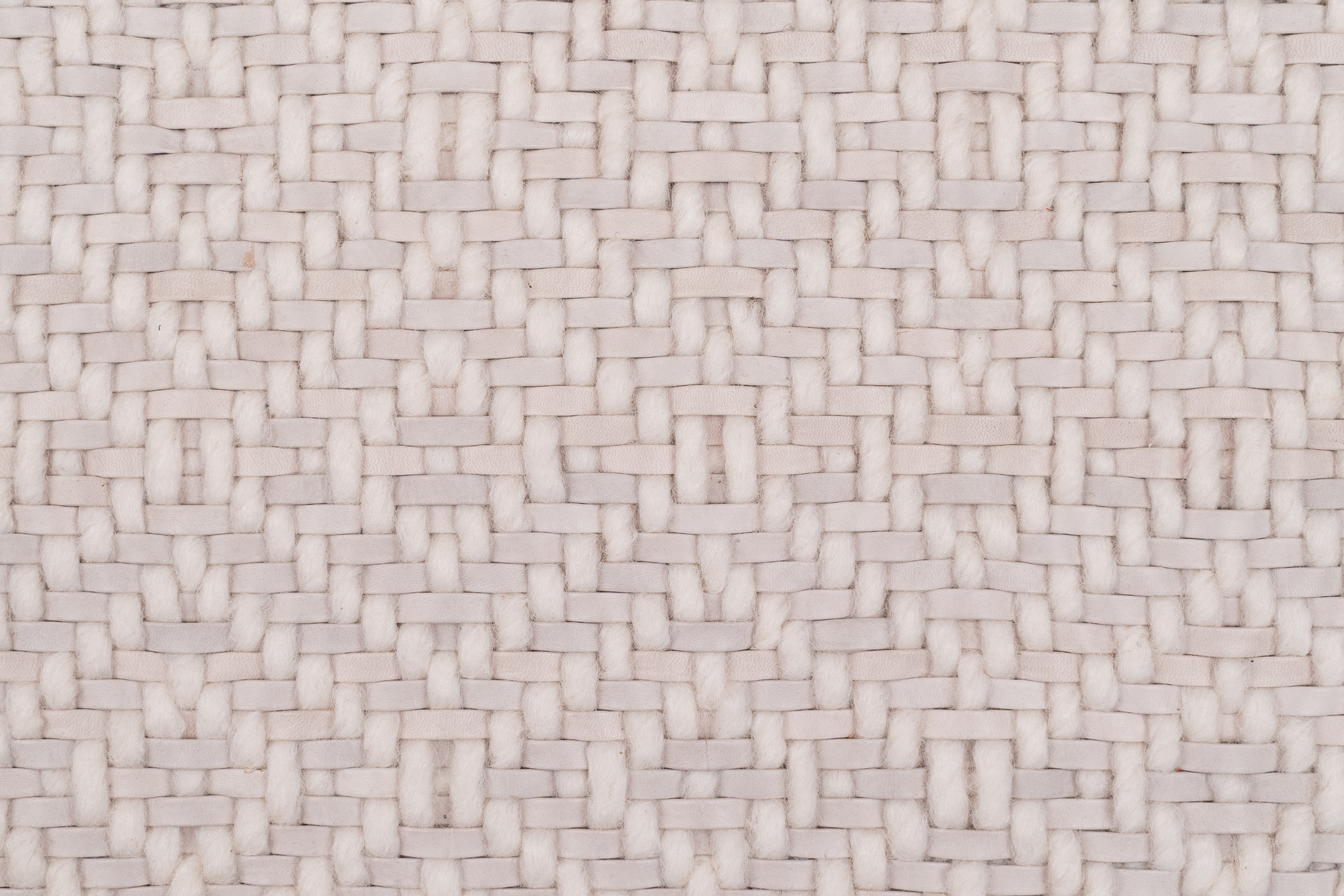 Rombo Lana - Ivory and Natural (flat)